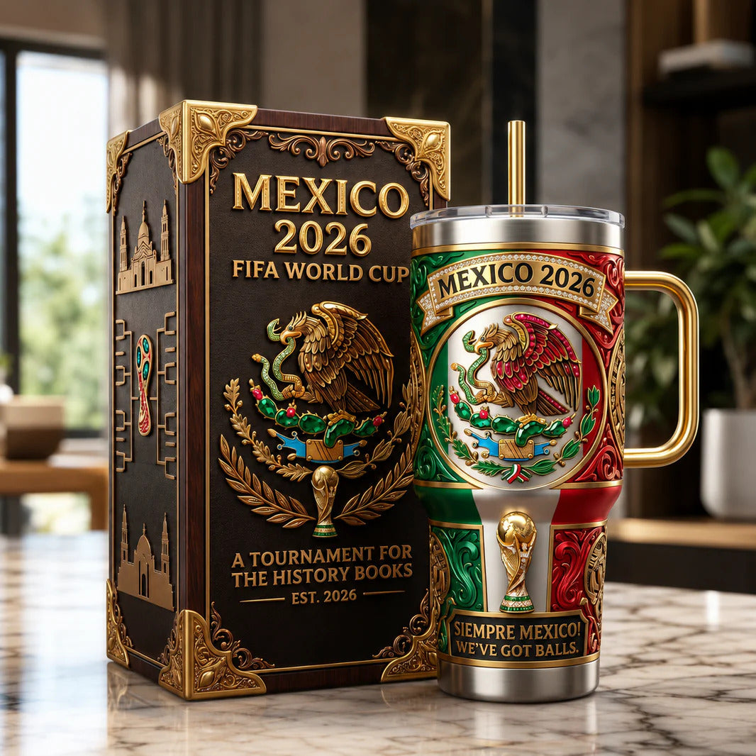 Mexico World Cup 2026 Tumbler