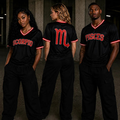 Zodiac Jersey Front & Back Summer Design Sports Clothing Sports Wear