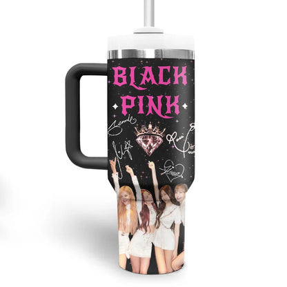 Black Pink Tumbler