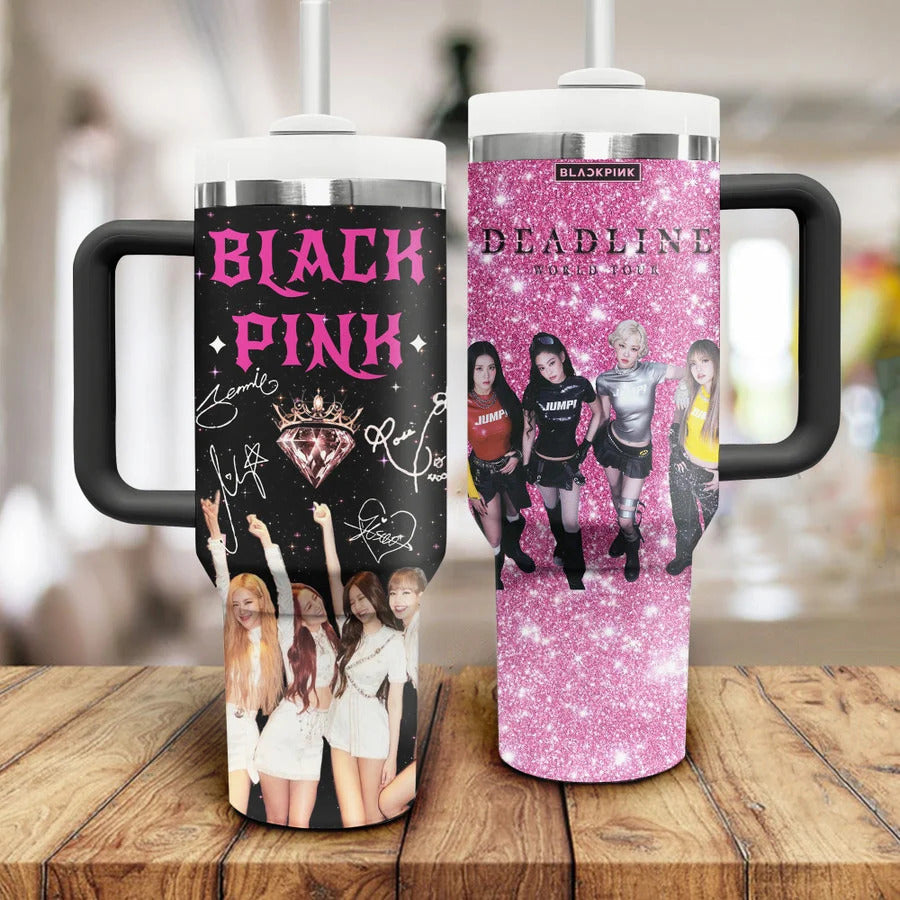 Black Pink Tumbler