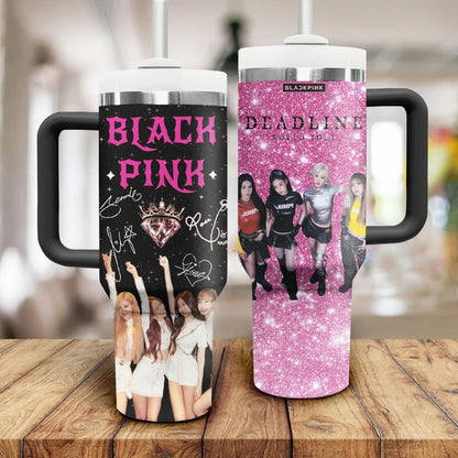Black Pink Tumbler