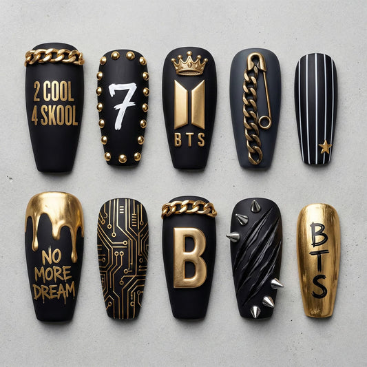BTS Press On Nails V11