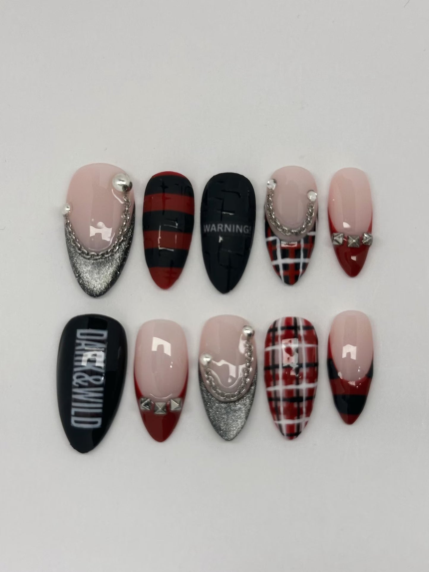 BTS Press On Nails V12