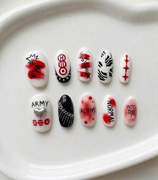 BTS Press On Nails V14