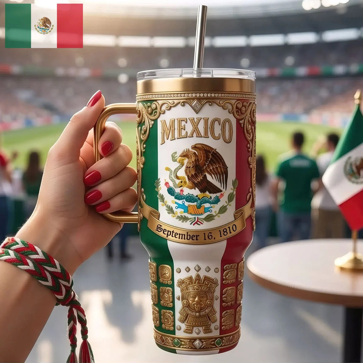 Mexico World Cup 2026 Tumbler V4