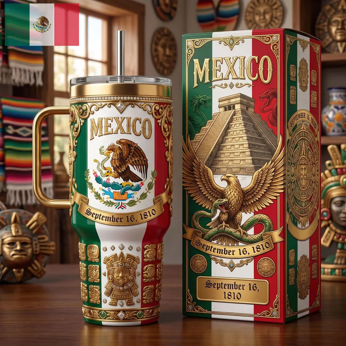 Mexico World Cup 2026 Tumbler V4