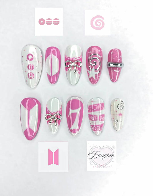 BTS Press On Nails V16