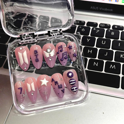 BTS Press On Nails V17