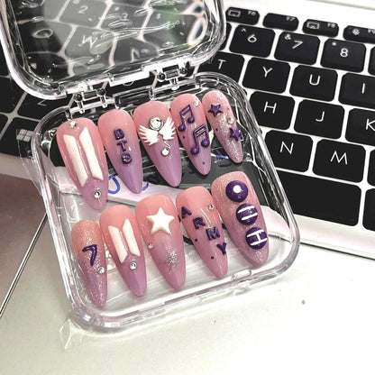 BTS Press On Nails V17