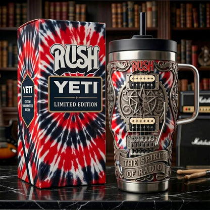Rush Rock Band Music Cup Tumbler V2