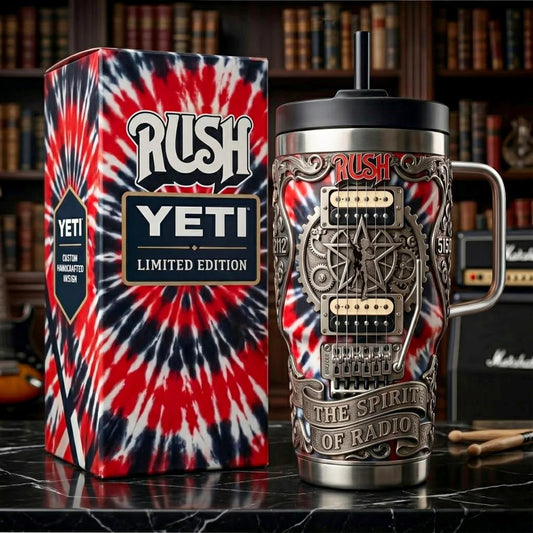 Rush Rock Band Music Cup Tumbler V2