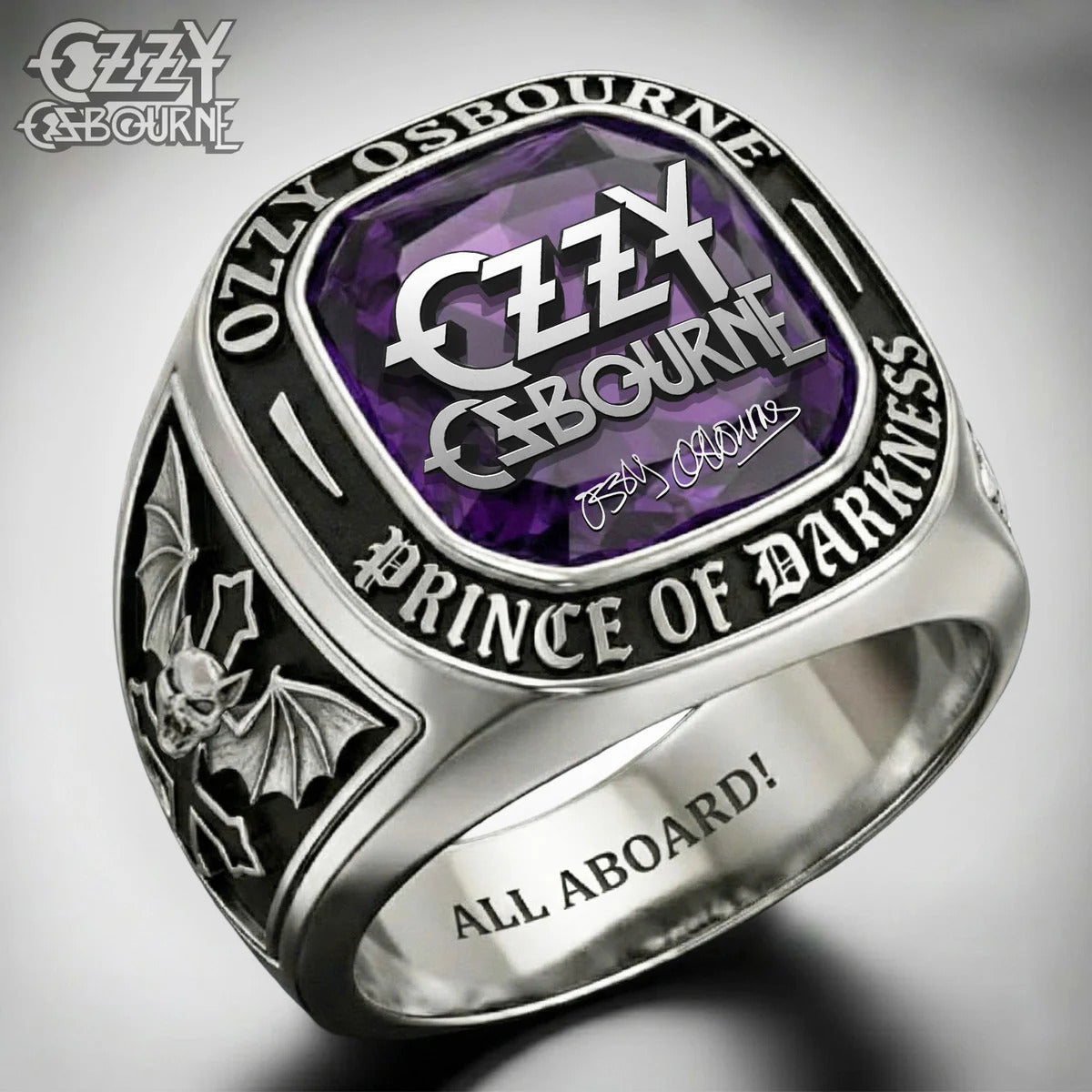 Ozzy Osbourne Premium Ring