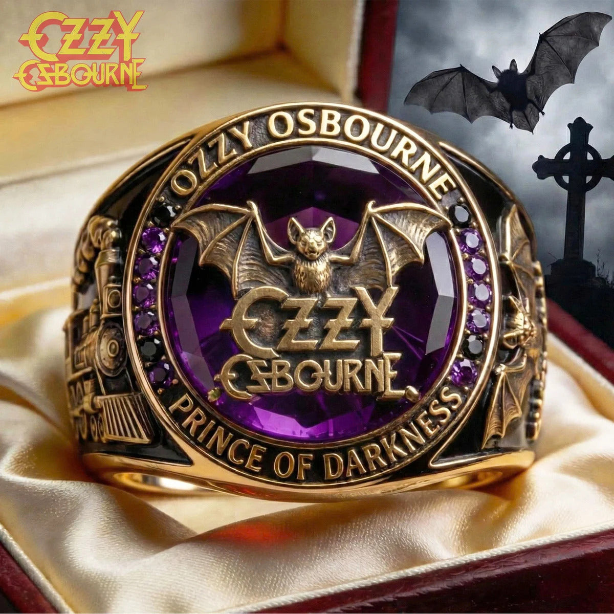 Ozzy Osbourne Premium Ring