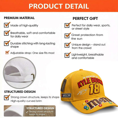 Kyle Busch Hat Racing Fan Gift V7