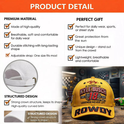 Kyle Busch Hat Racing Fan Gift V9