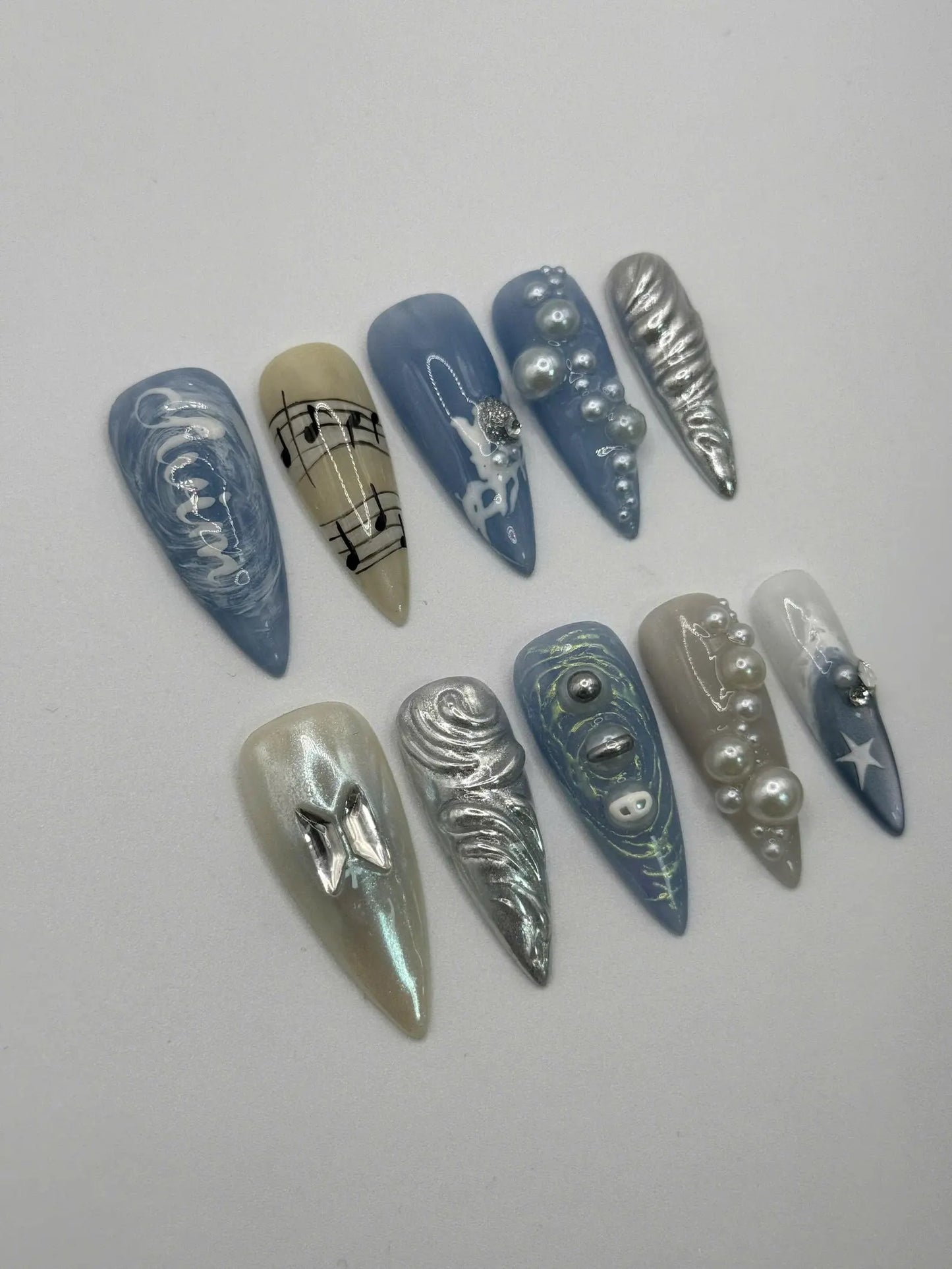 BTS Press On Nails V19