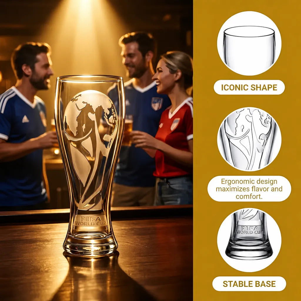 World Cup 2026™ Trophy Beer Glass