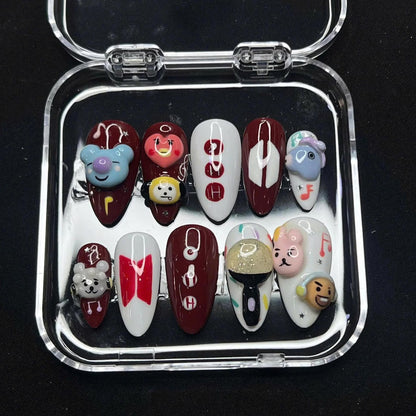 BTS Press On Nails V2