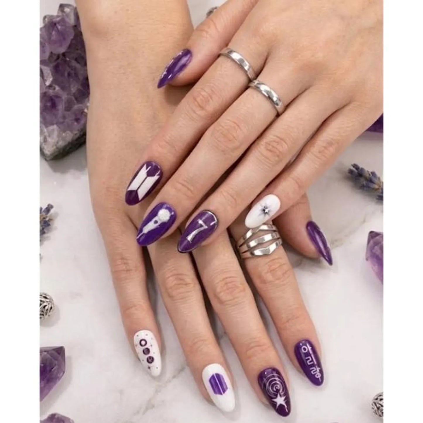 BTS Press On Nails V20