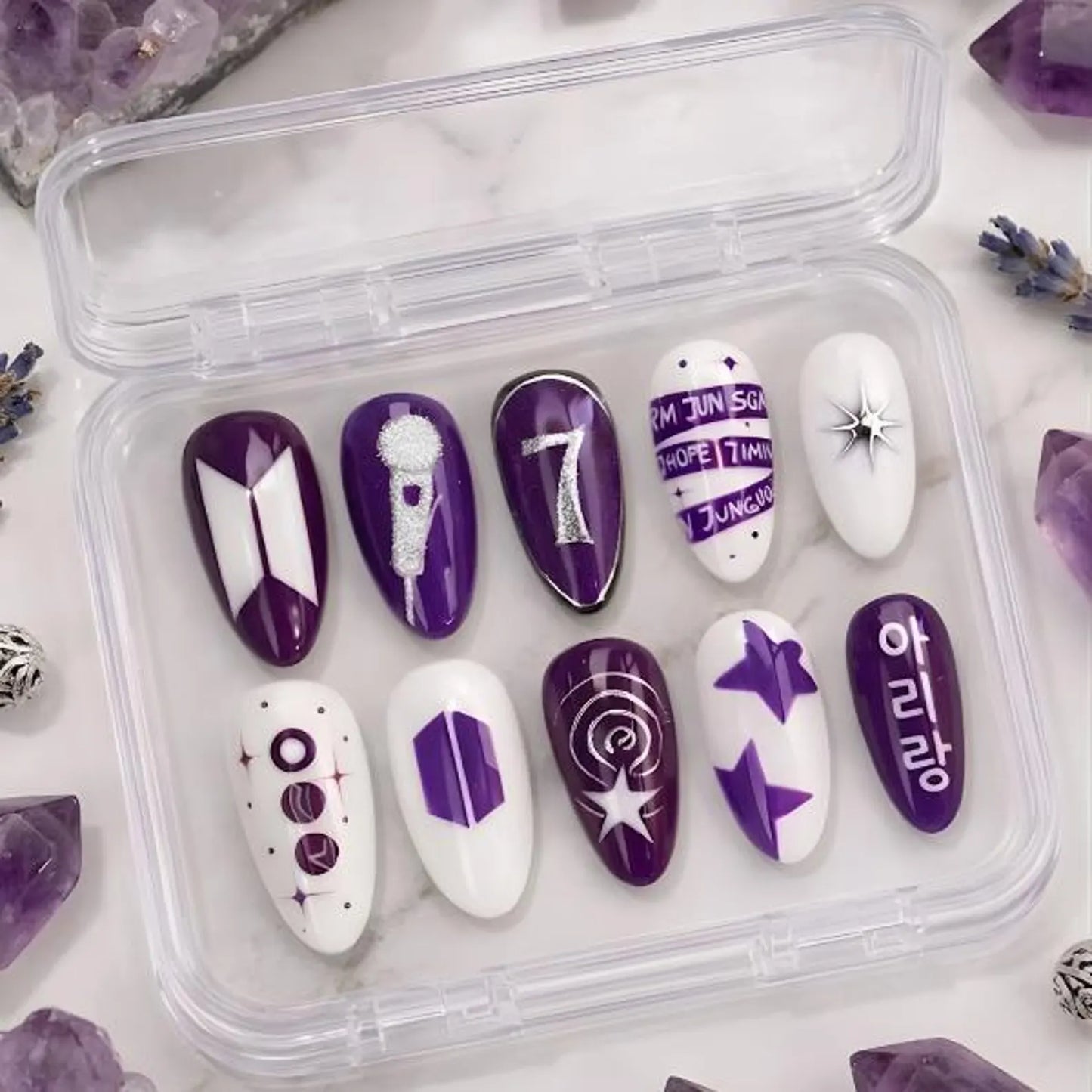 BTS Press On Nails V20
