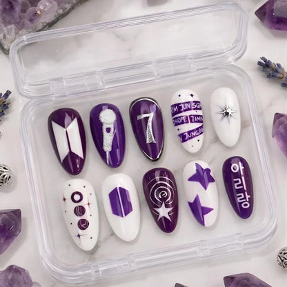 BTS Press On Nails V20
