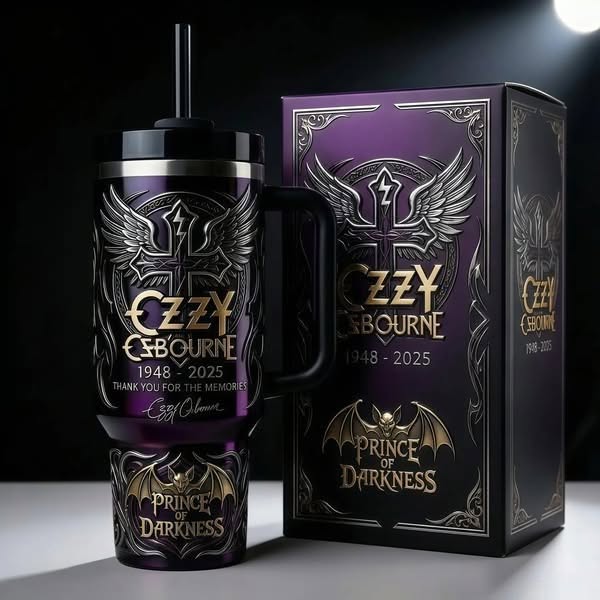 Ozzy Osbourne Anniversary Tumbler