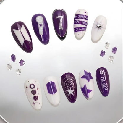 BTS Press On Nails V20