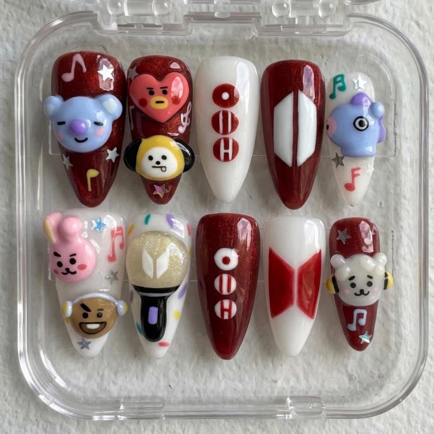 BTS Press On Nails V2