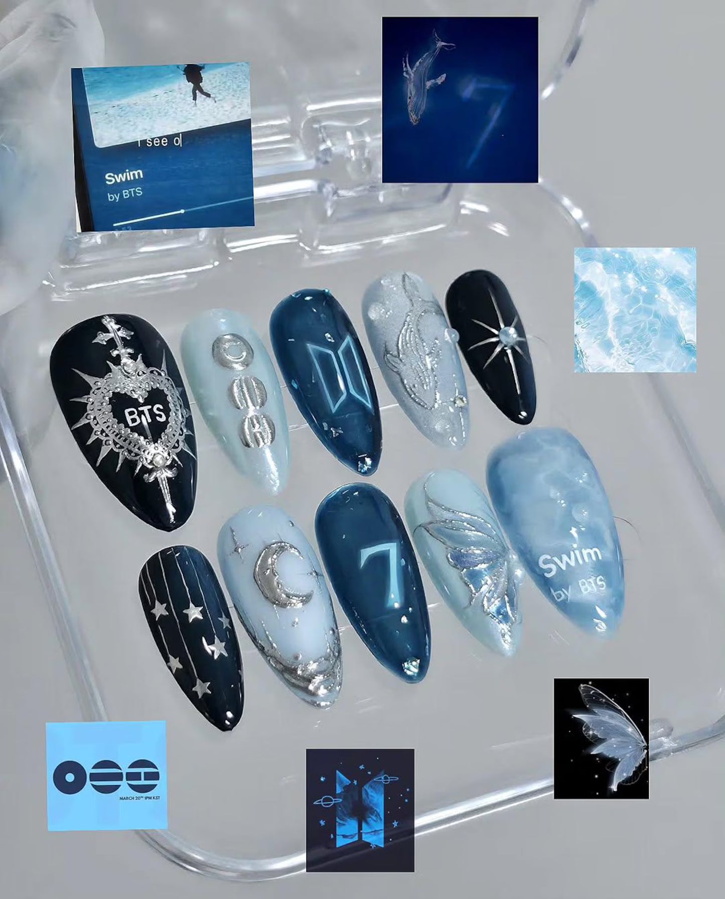 BTS Press On Nails V3