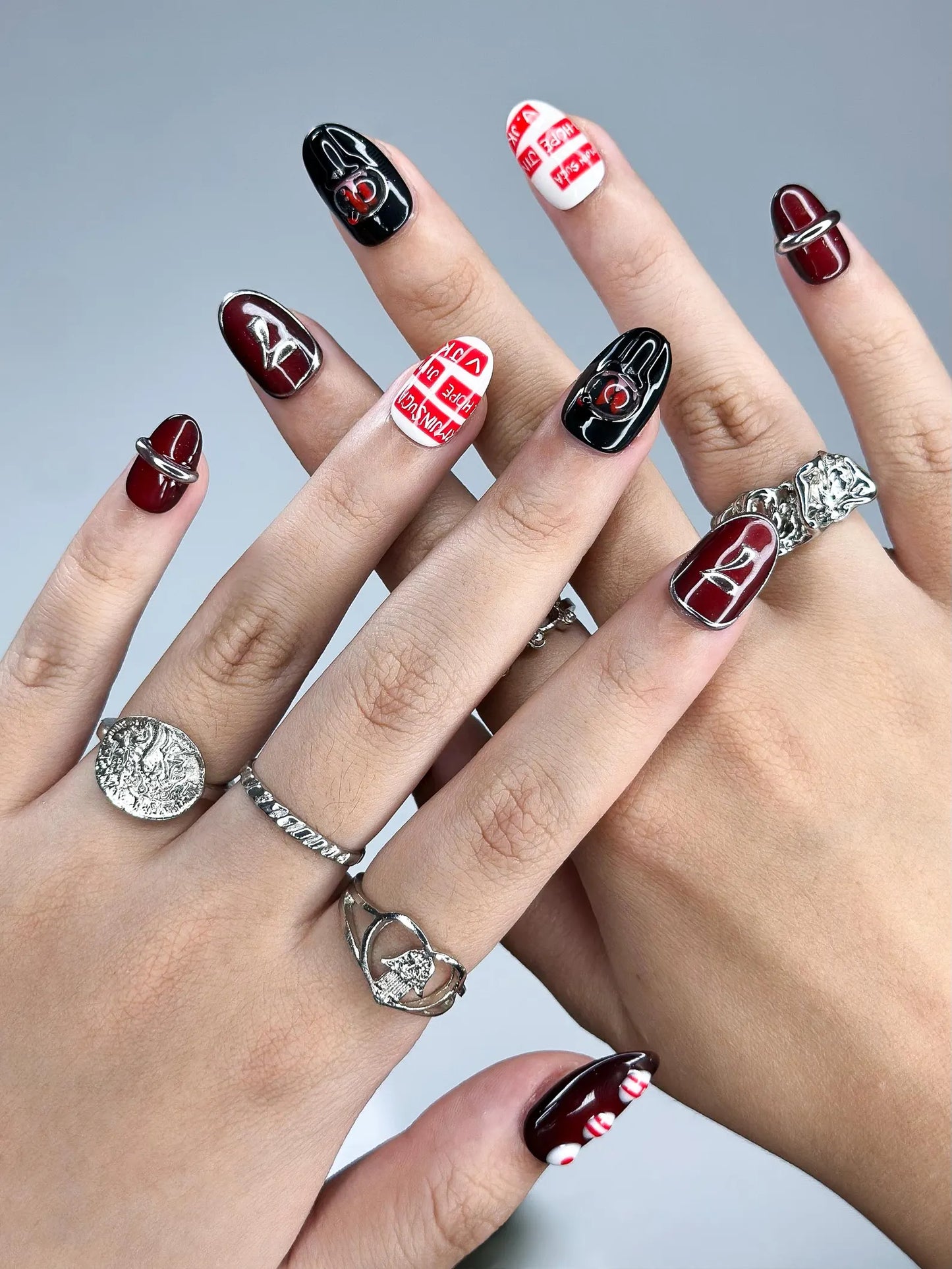 BTS Press On Nails V4