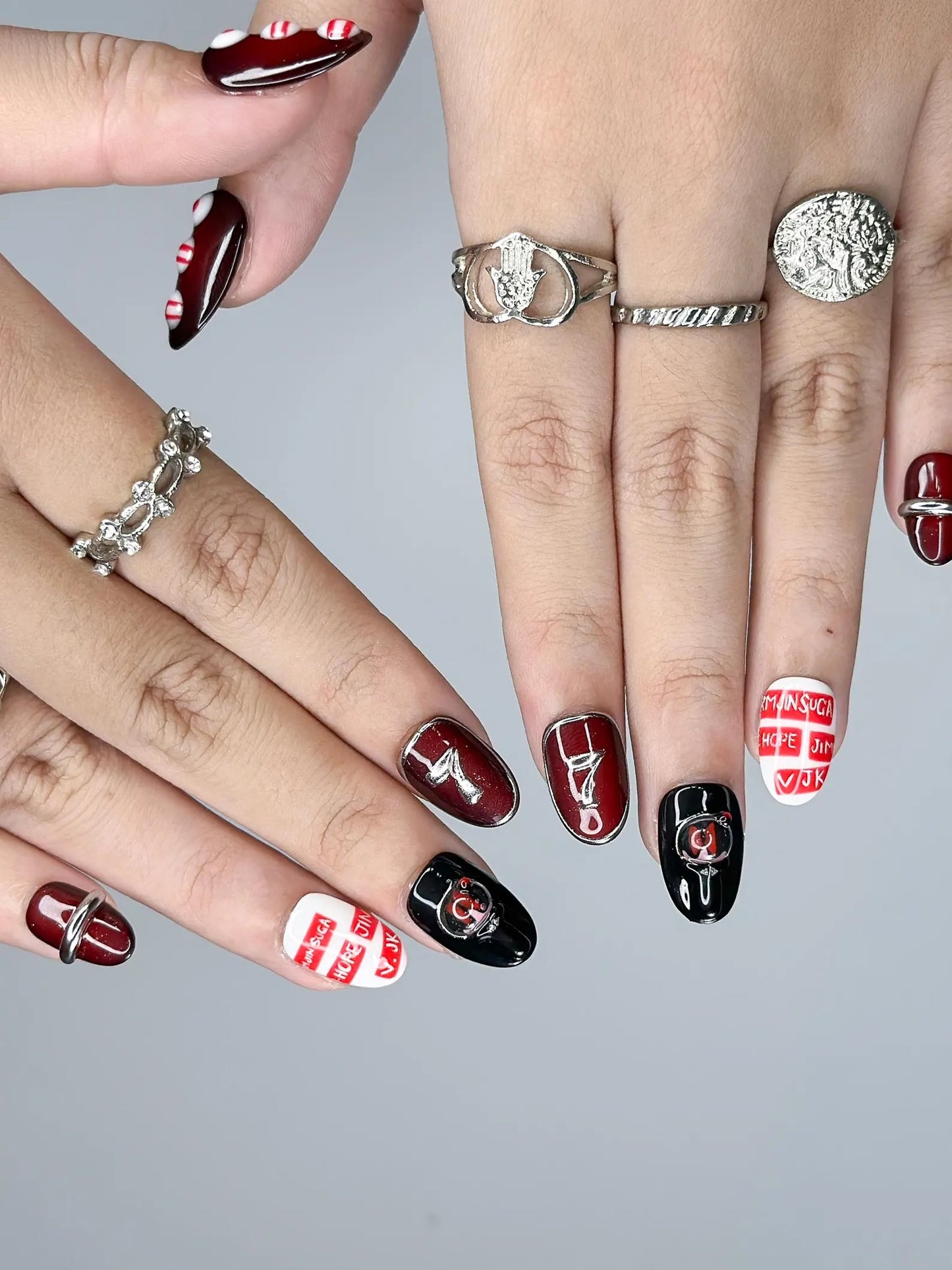 BTS Press On Nails V4