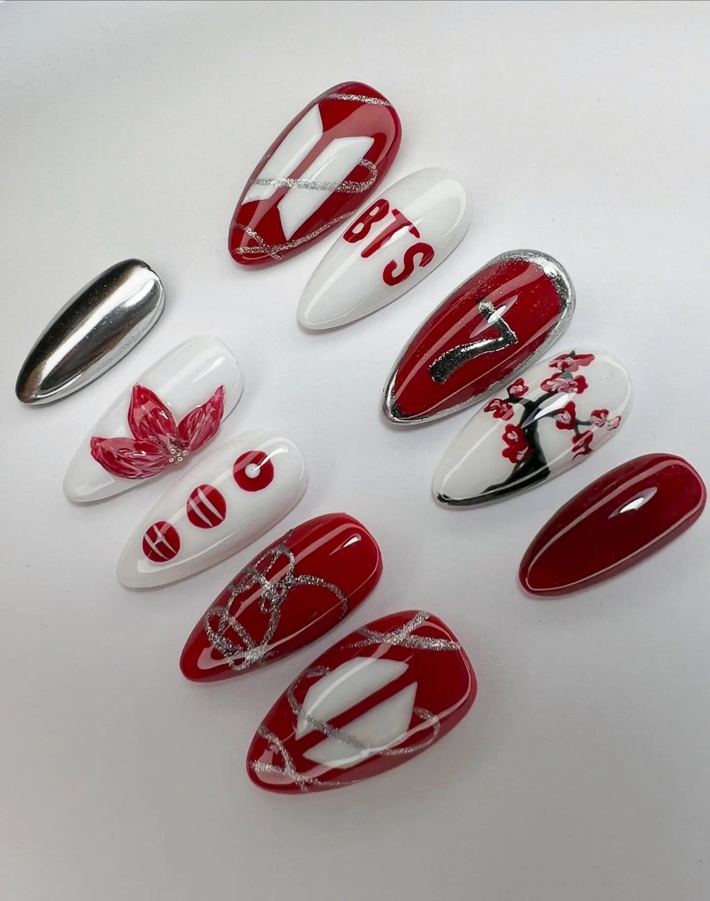 BTS Press On Nails V5