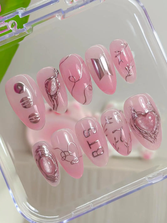 BTS Press On Nails V6