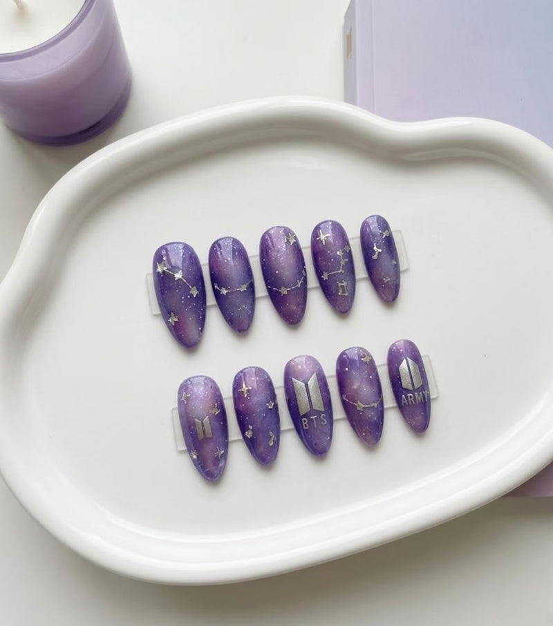 BTS Press On Nails V7
