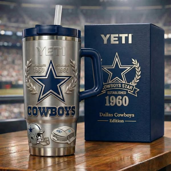 Cowboys 66th Anniversary Tumbler