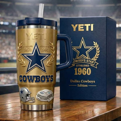 Cowboys 66th Anniversary Tumbler