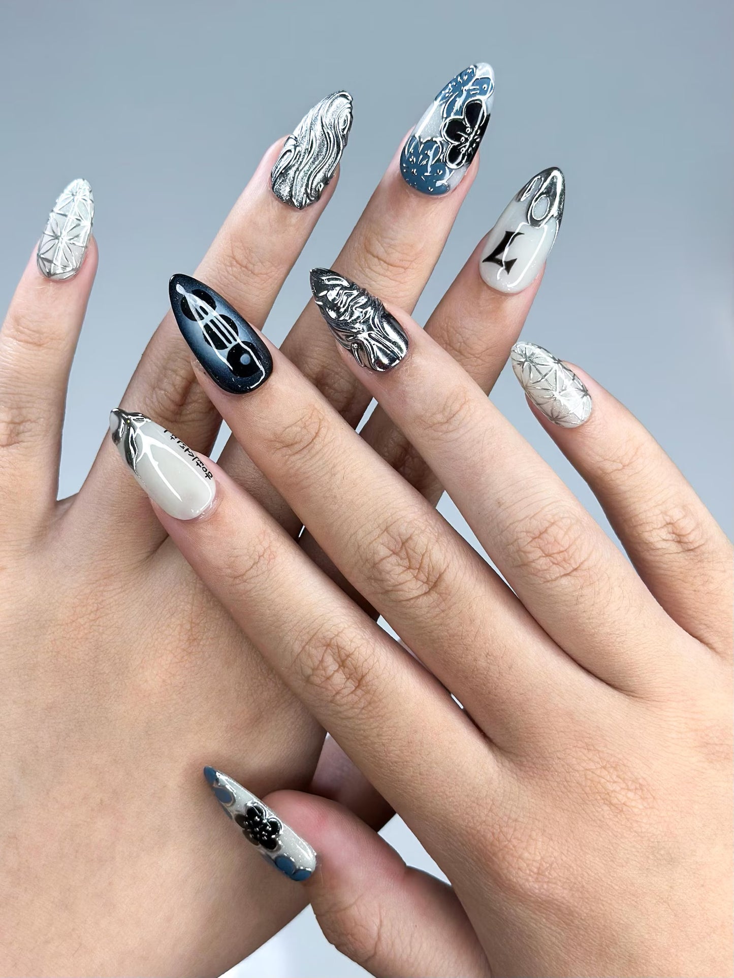 BTS Press On Nails V8