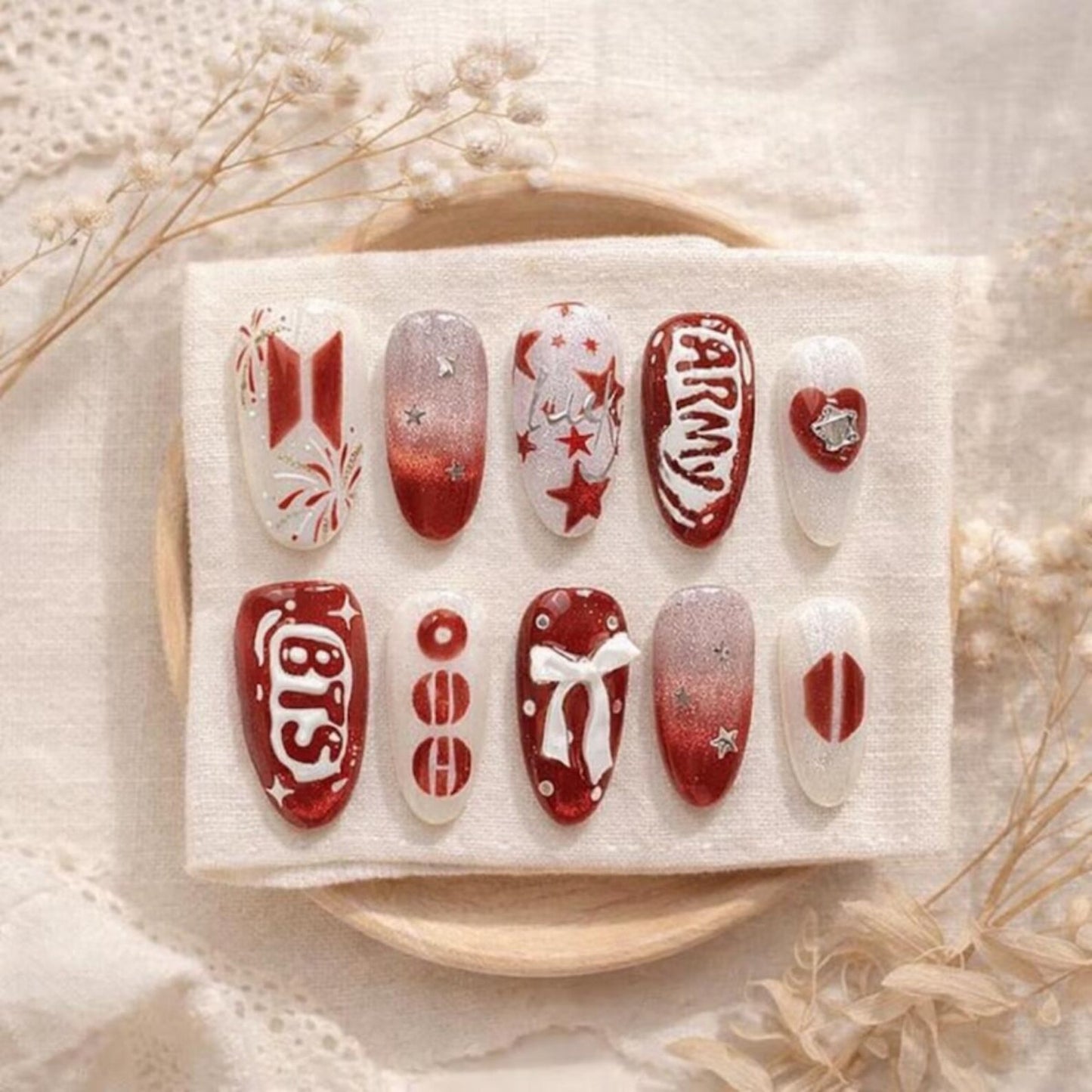 BTS Press On Nails V9