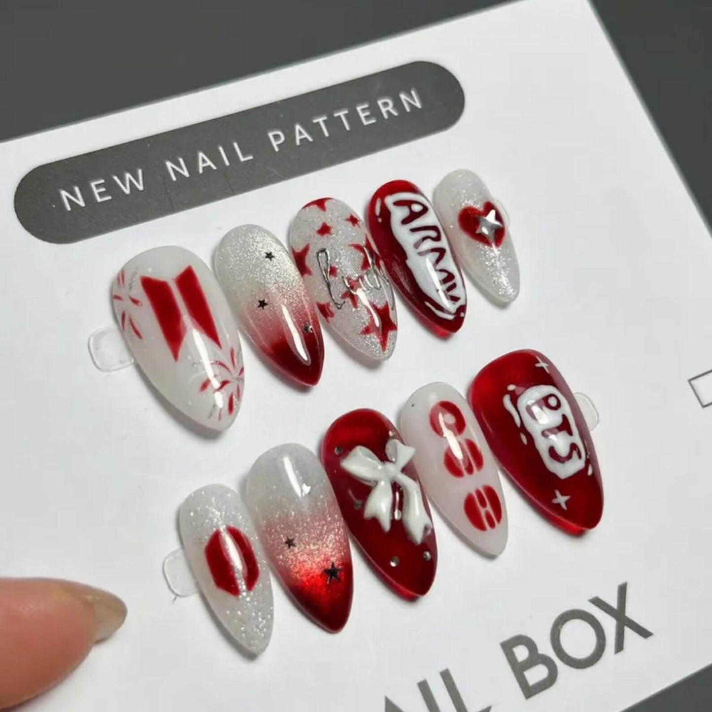 BTS Press On Nails V9