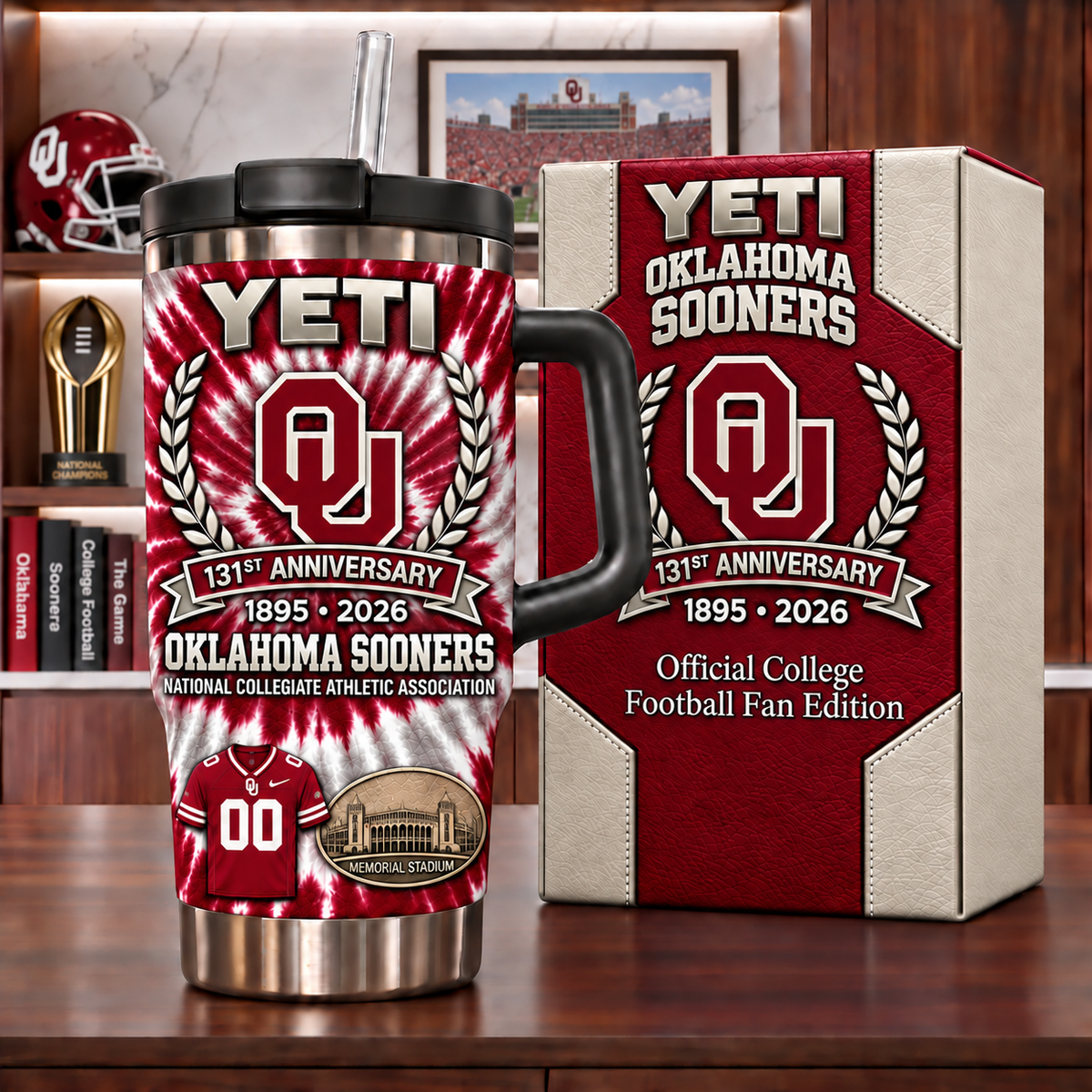 Oklahoma Sooners Anniversary Tumbler