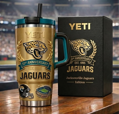 Jacksonville Jaguars  Anniversary Tumbler