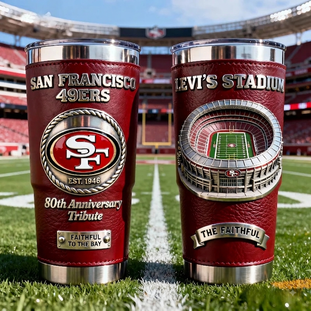 49 ers  Anniversary Tumbler