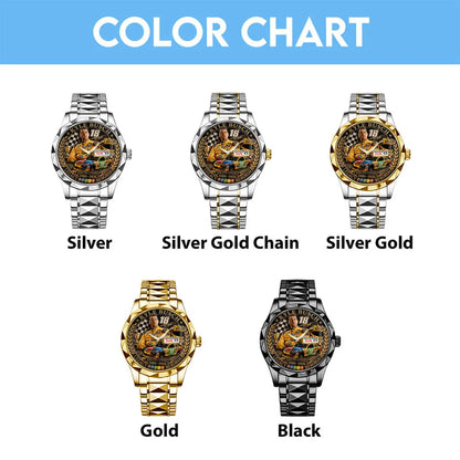 Kyle Busch Alloy Luxury Quartz Watch
