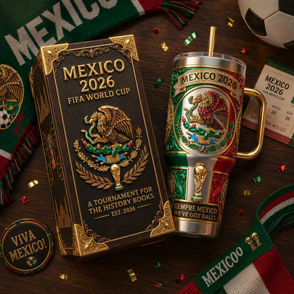 Mexico World Cup 2026 Tumbler