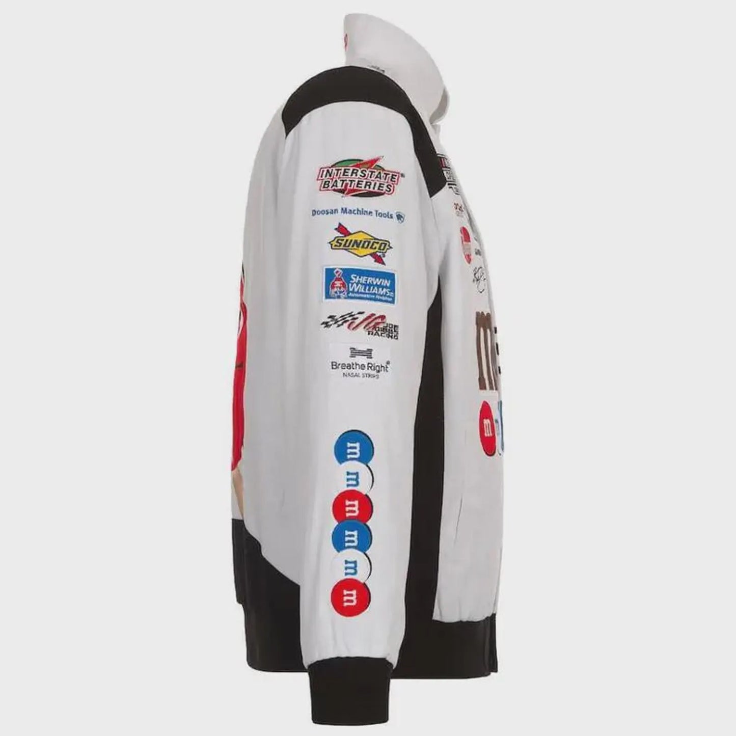 M&M's NASCAR Racing Sublimation Jacket Kyle Busch Fans wear