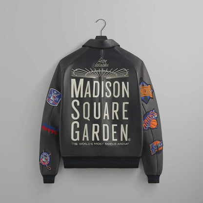 NY Knicks Leather Jacket