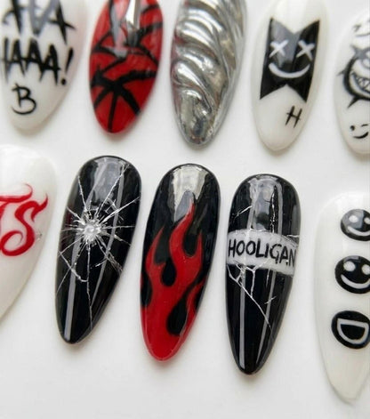 BTS Press On Nails V13
