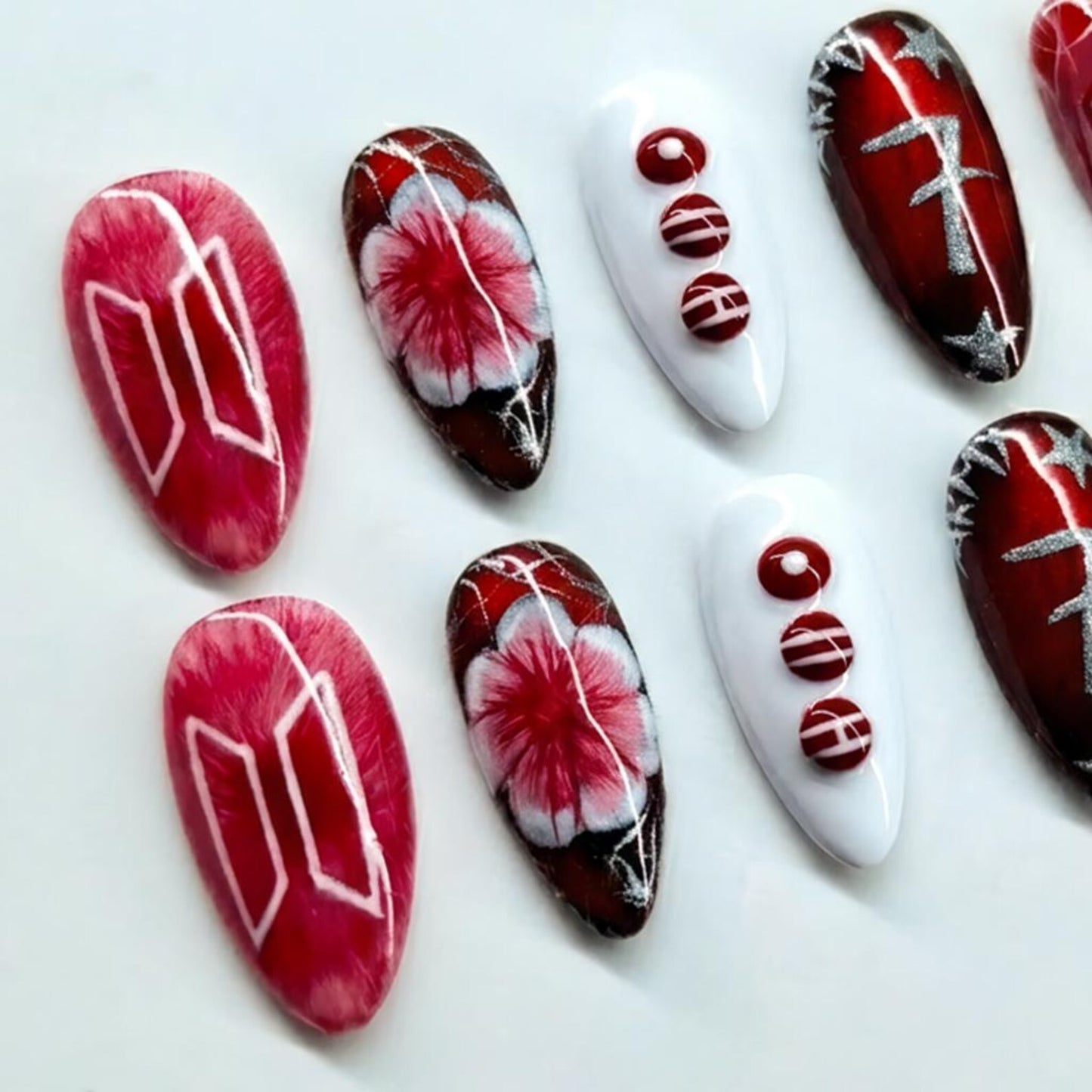 BTS Press On Nails