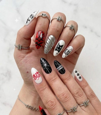 BTS Press On Nails V13