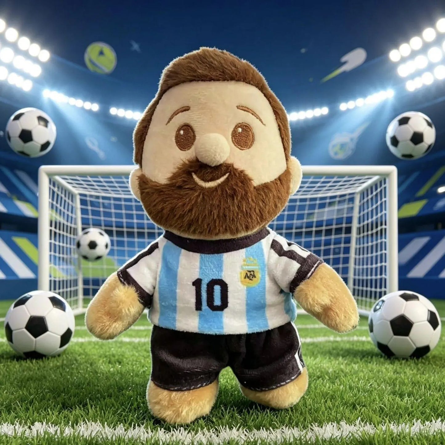 Messi Chibi Plush Toy